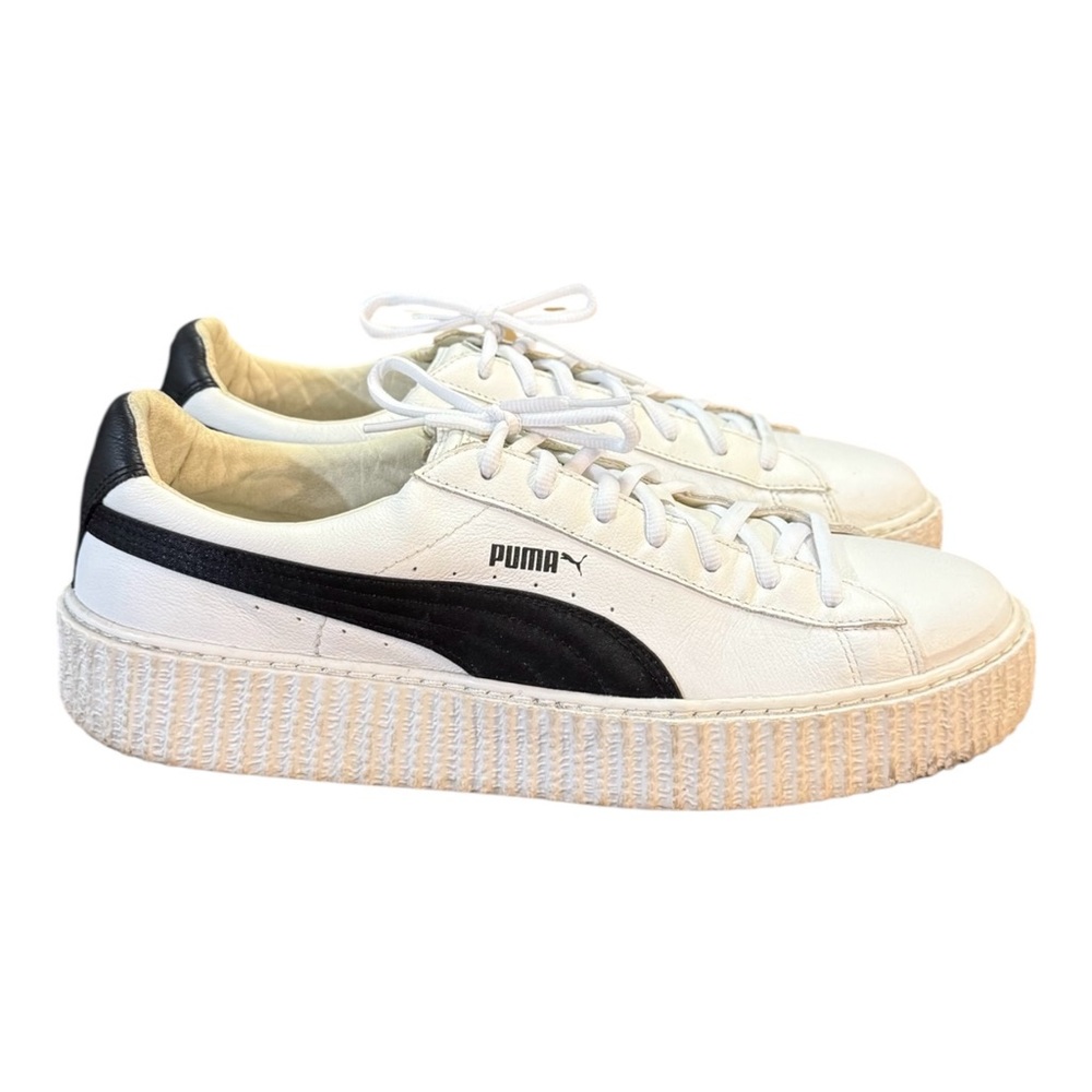 Puma Fenty x by Rihanna White Leather Creeper Sneakers Men’s Size 11